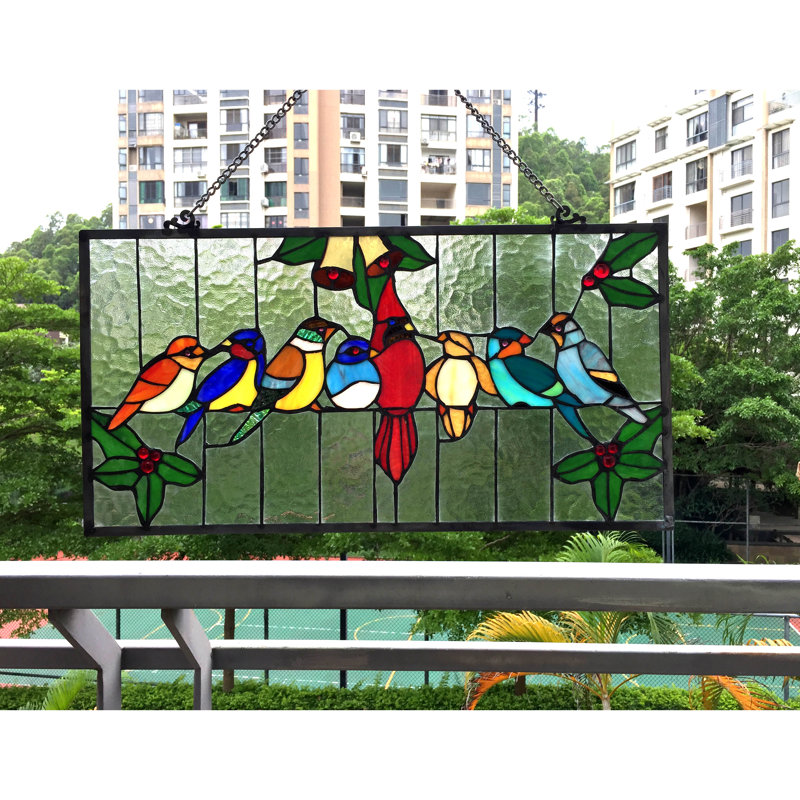 Alcott Hill® Birds Cage Window Panel & Reviews Wayfair